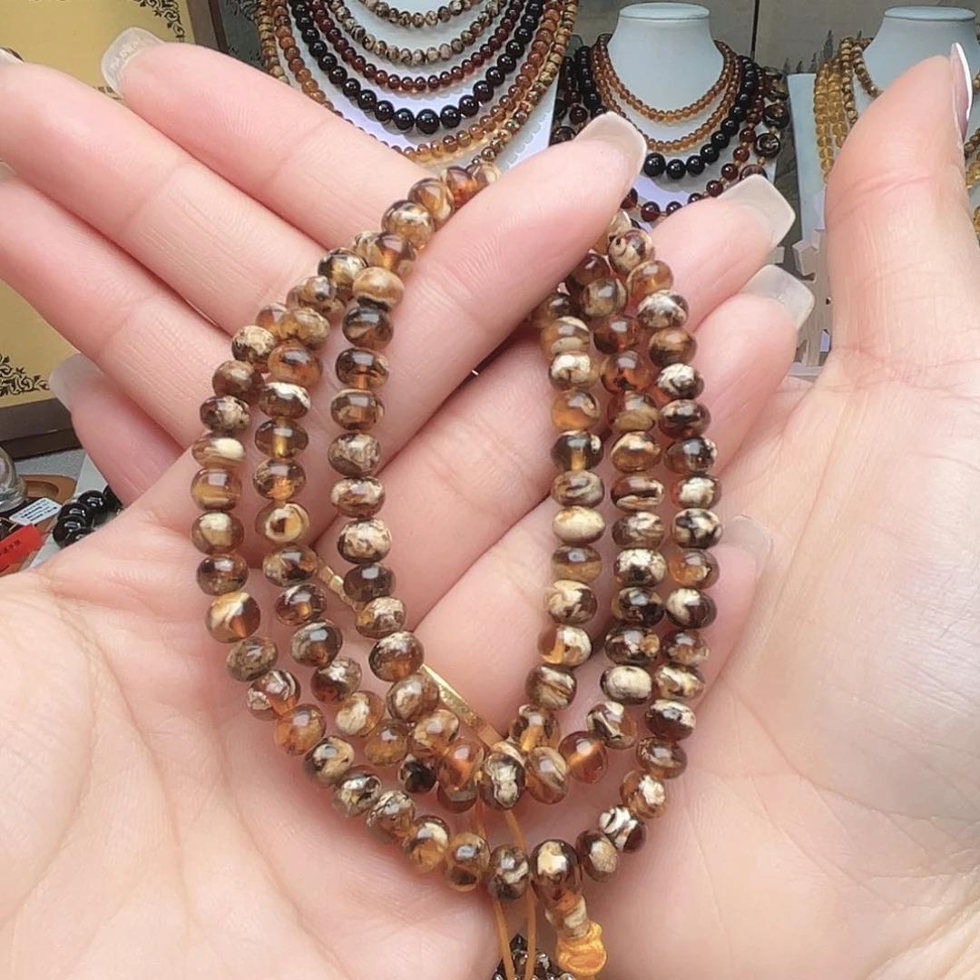 琥珀未镶嵌裸石6+