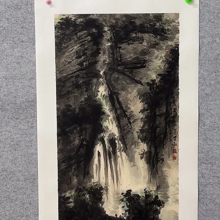 国画花鸟的翅膀和翅膀