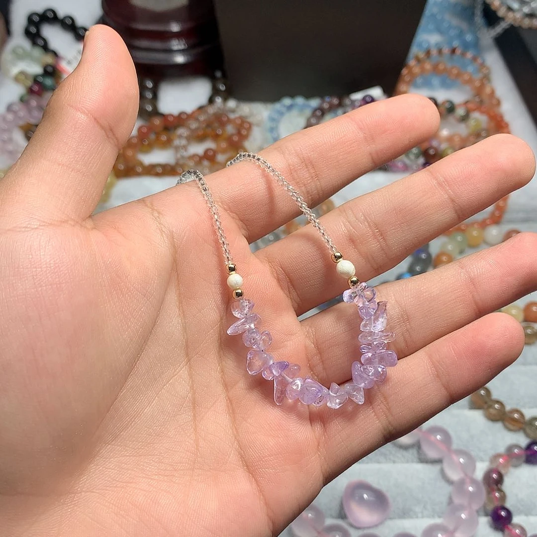 水晶手链未镶嵌水晶