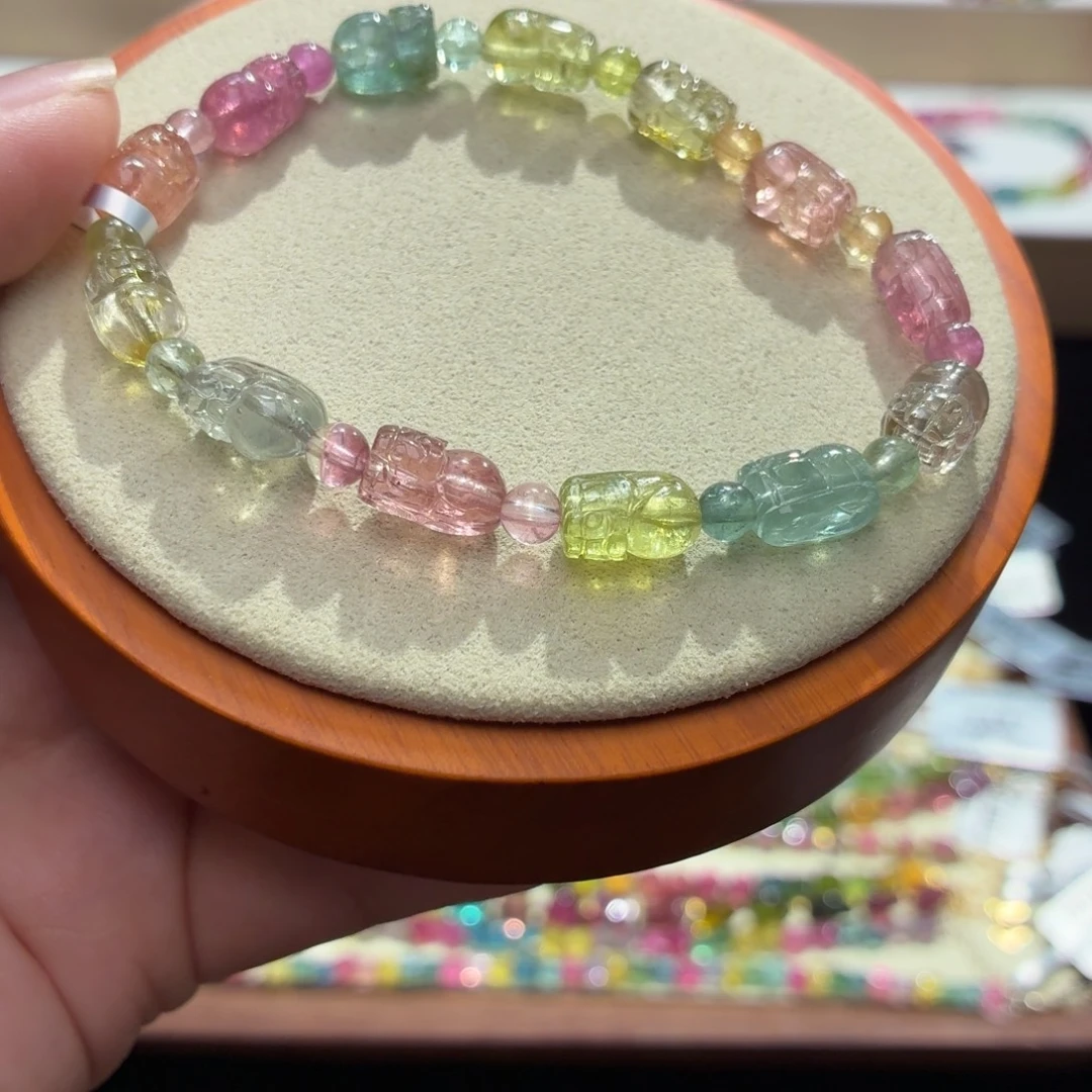 未镶嵌碧玺手串两天看货期