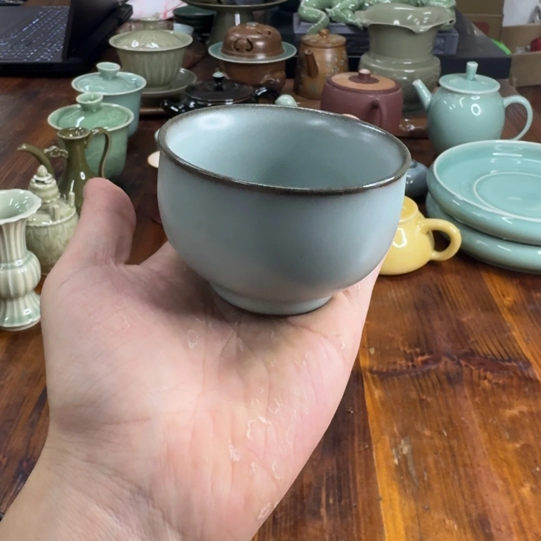 小仲青瓷茶器微瑕8270