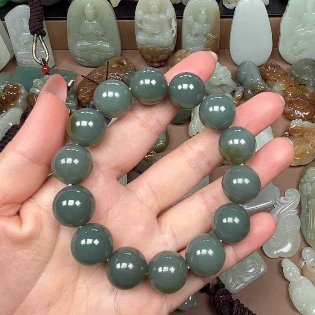 和田玉手链未镶嵌