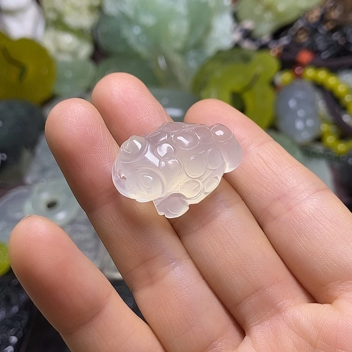 岫玉未镶嵌岫玉颈饰