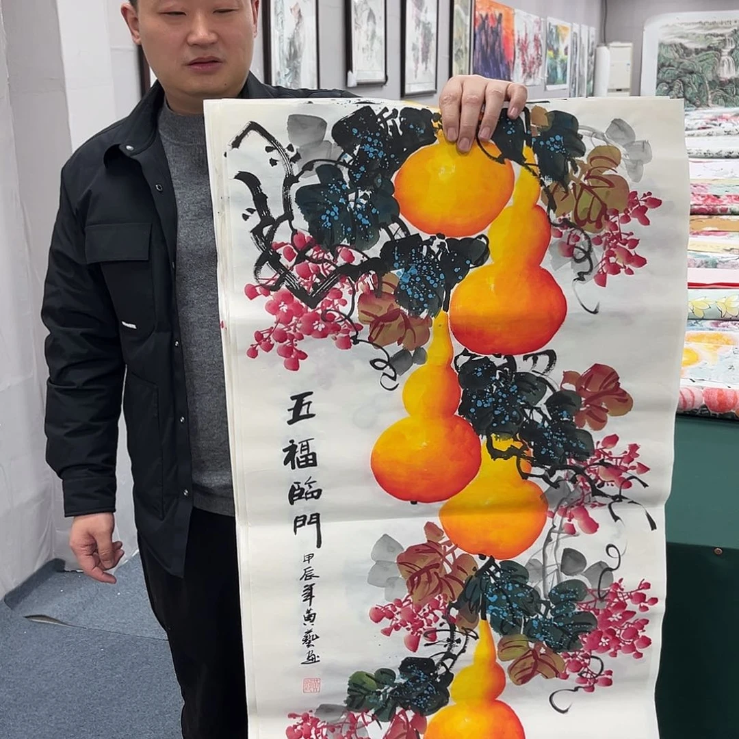 国画宣纸国画作品纯手绘