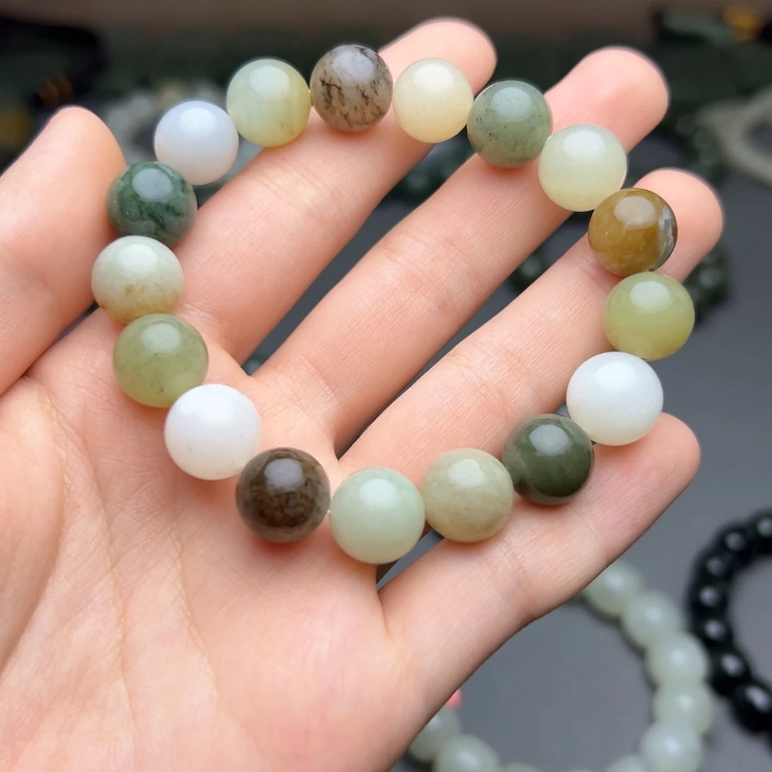 和田玉手链未镶嵌