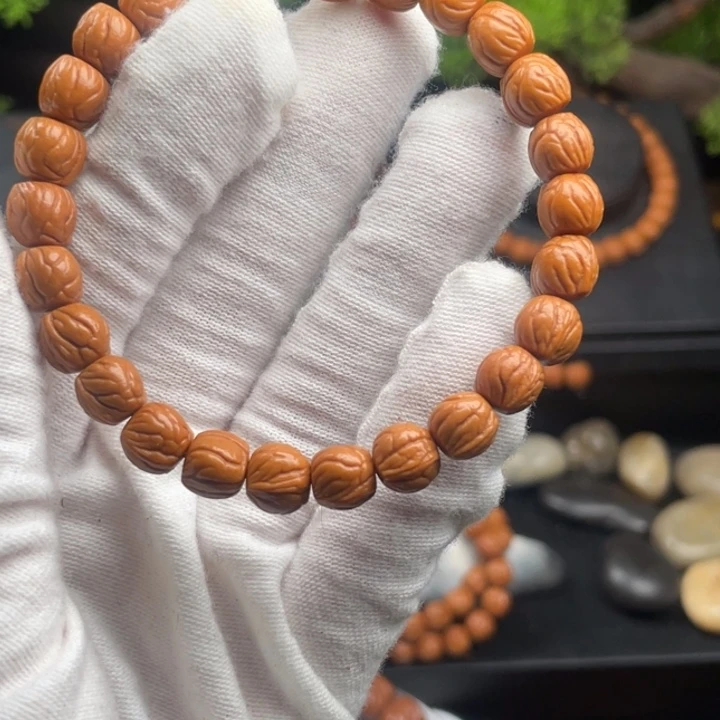 年***G桃核吊坠精品单圈