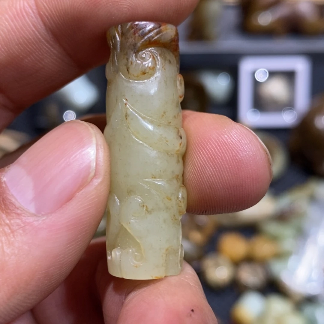 和田玉（糖玉）颈饰未镶嵌