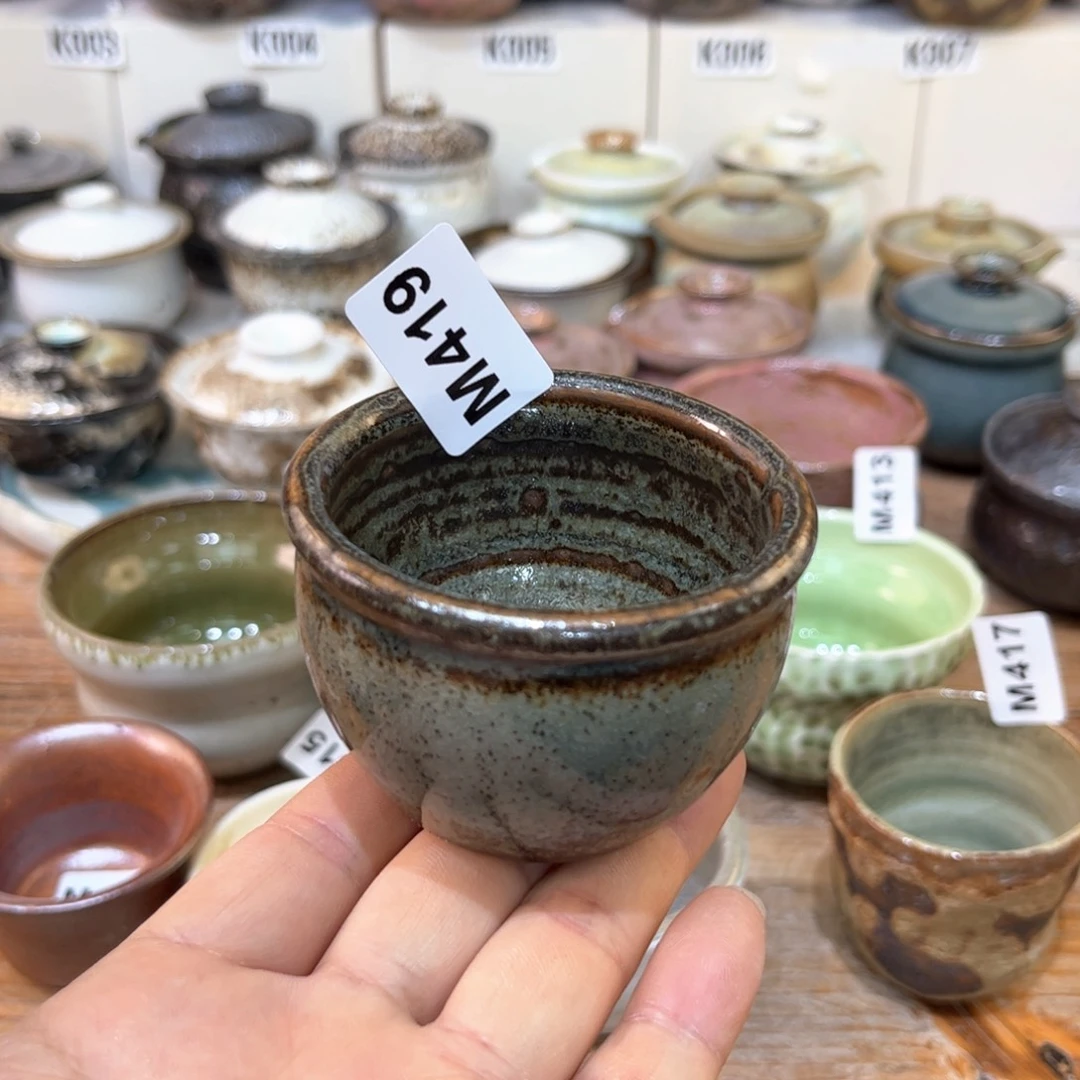 茶杯朱泥陶瓷艺术品