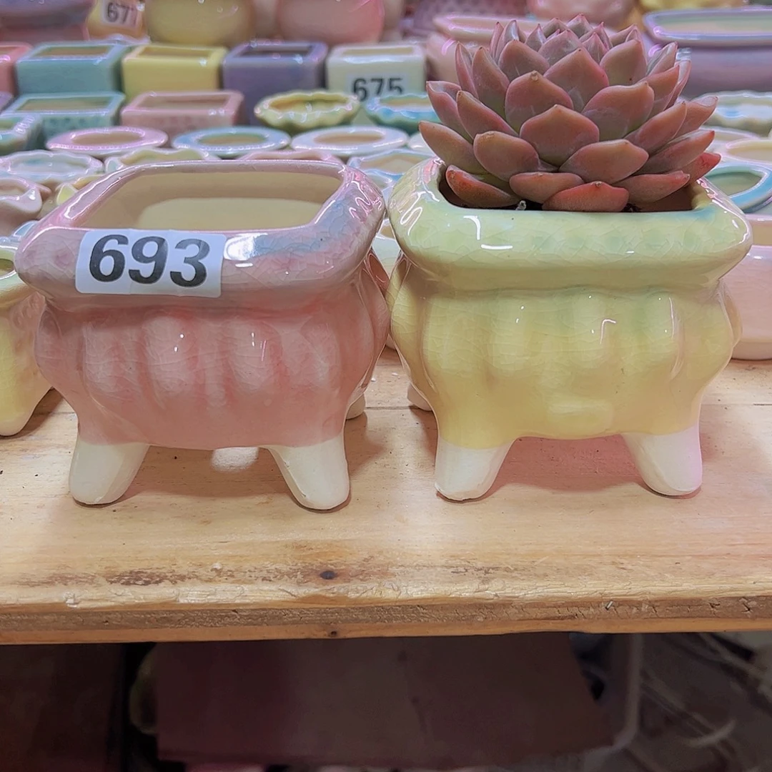 陶瓷花盆当场凑满12包邮