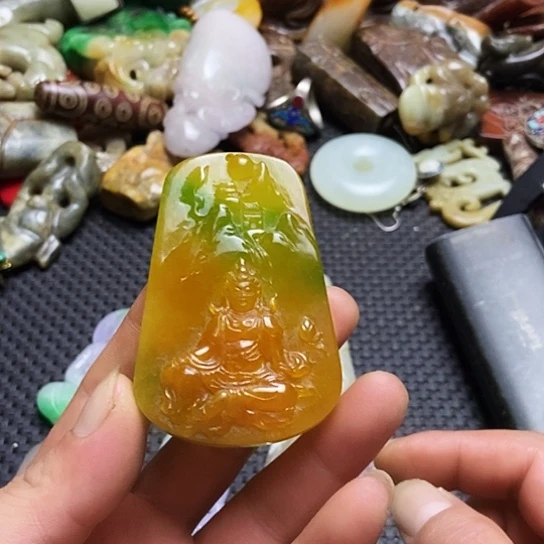 良***哥紫金钵盂菩提吊坠
