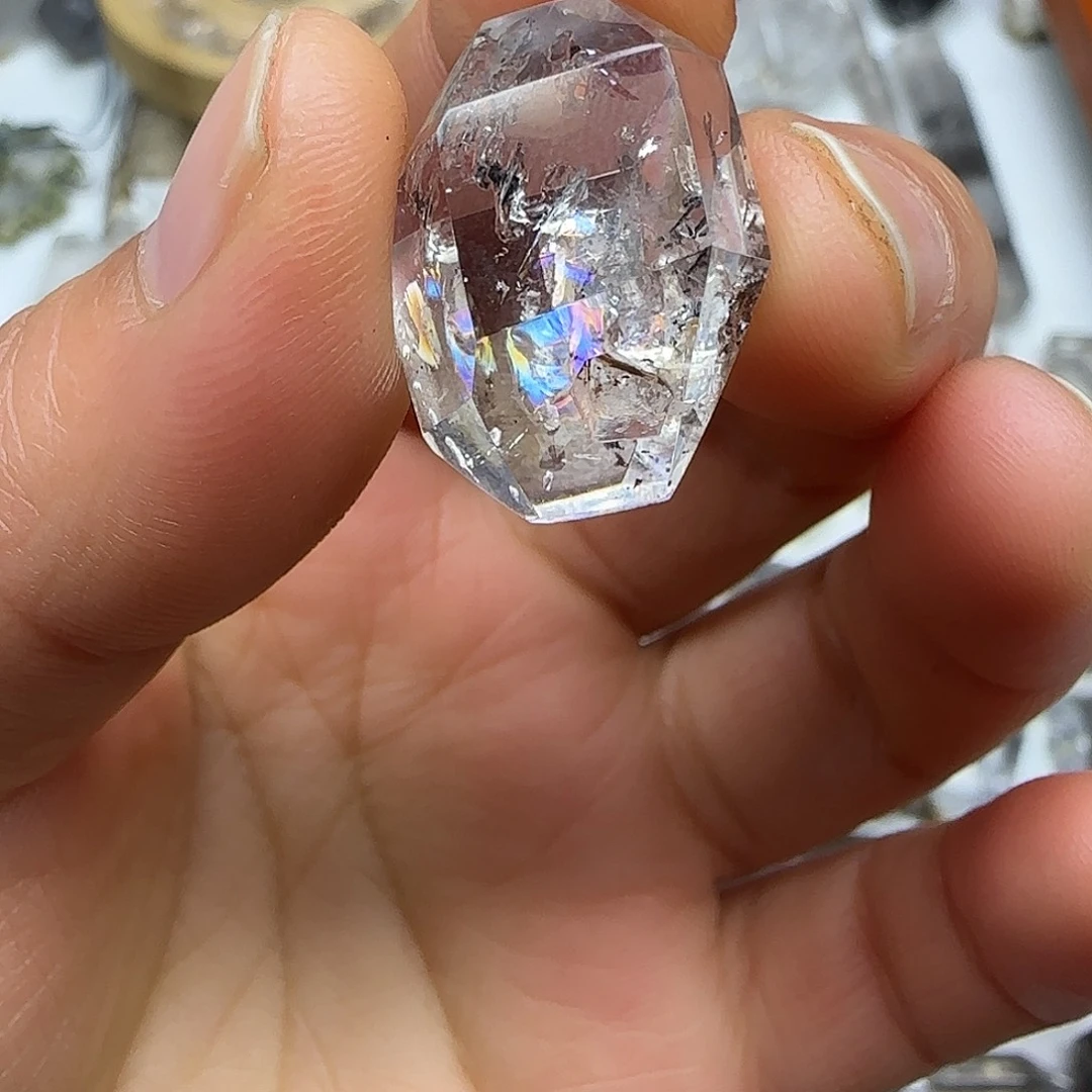 未镶嵌水晶珠宝半成品流沙