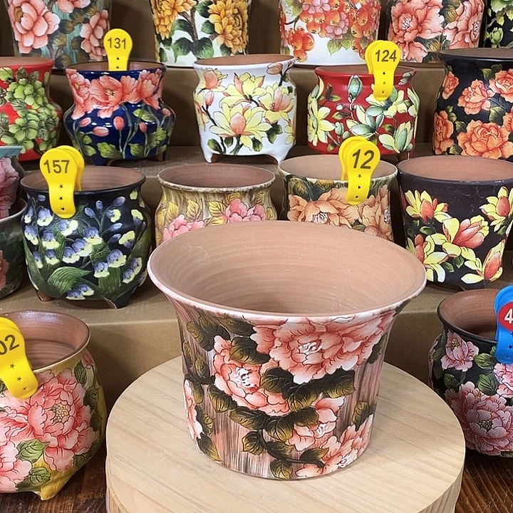 景德镇精品博采美盆18/12.5