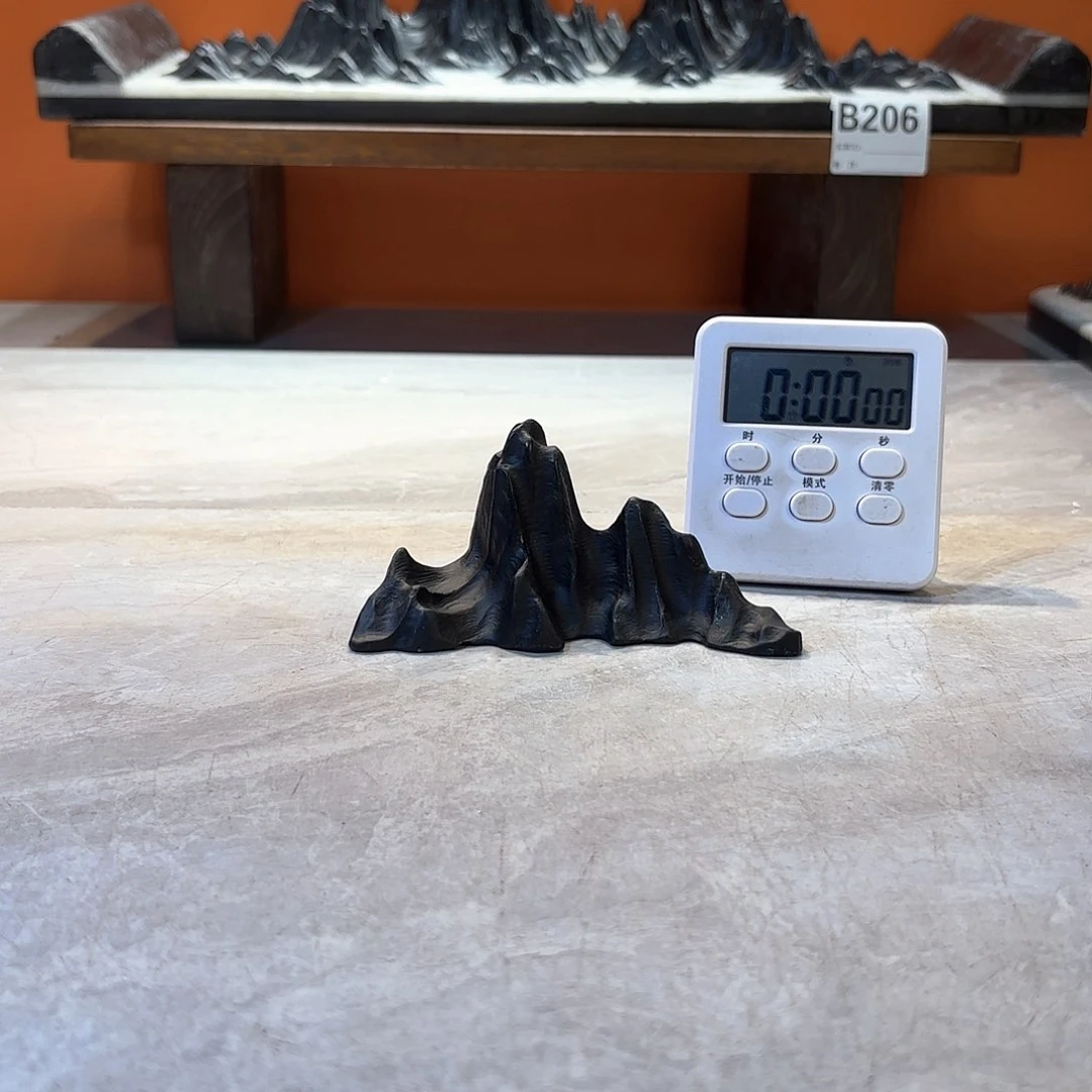 摆件我***人灵璧石奇石摆件