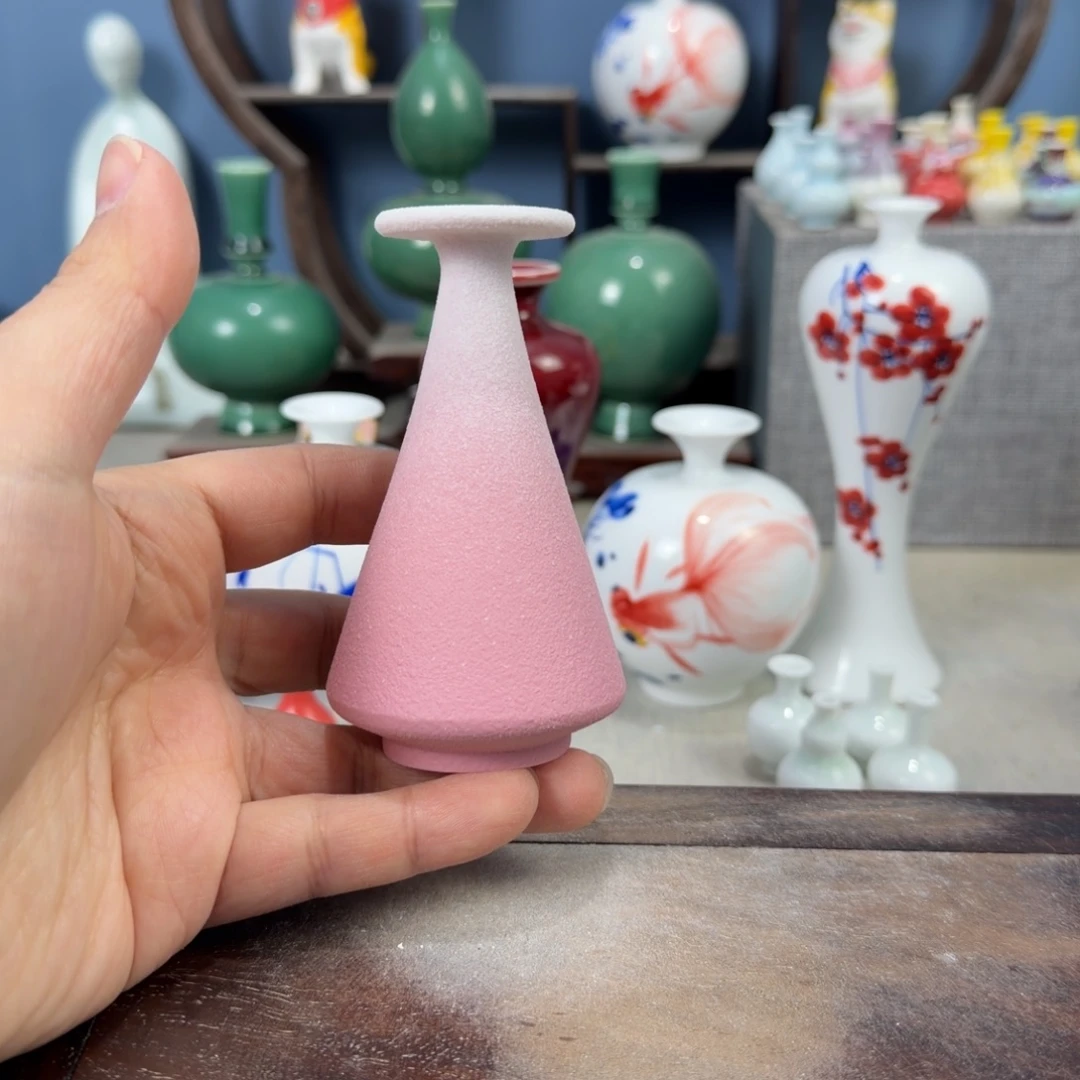 陶瓷手工小花器摆件
