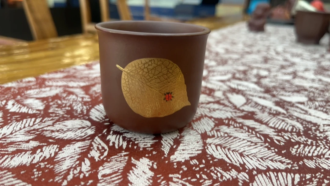 乡宁紫砂 景韵鸿鹄 紫泥主人杯