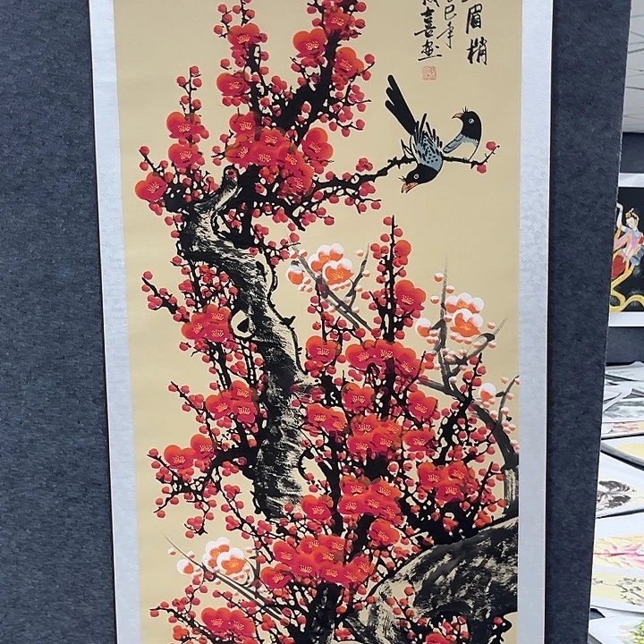 年画和美术作品多次