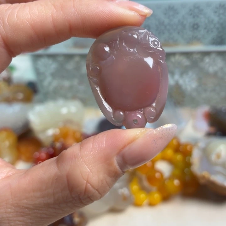 玛瑙/玉髓未镶嵌吊坠(不含链)
