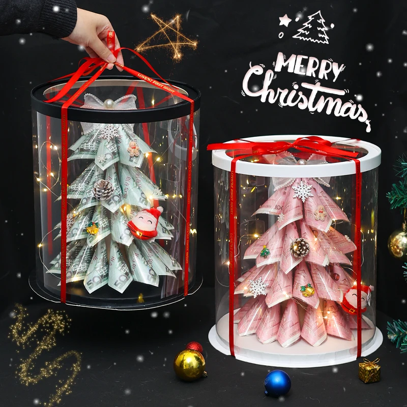 diy创意手工材料有钱花圣诞树礼盒礼物高级感惊喜仪式实用送女友