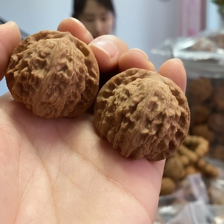 文玩核桃把件38红豆小众