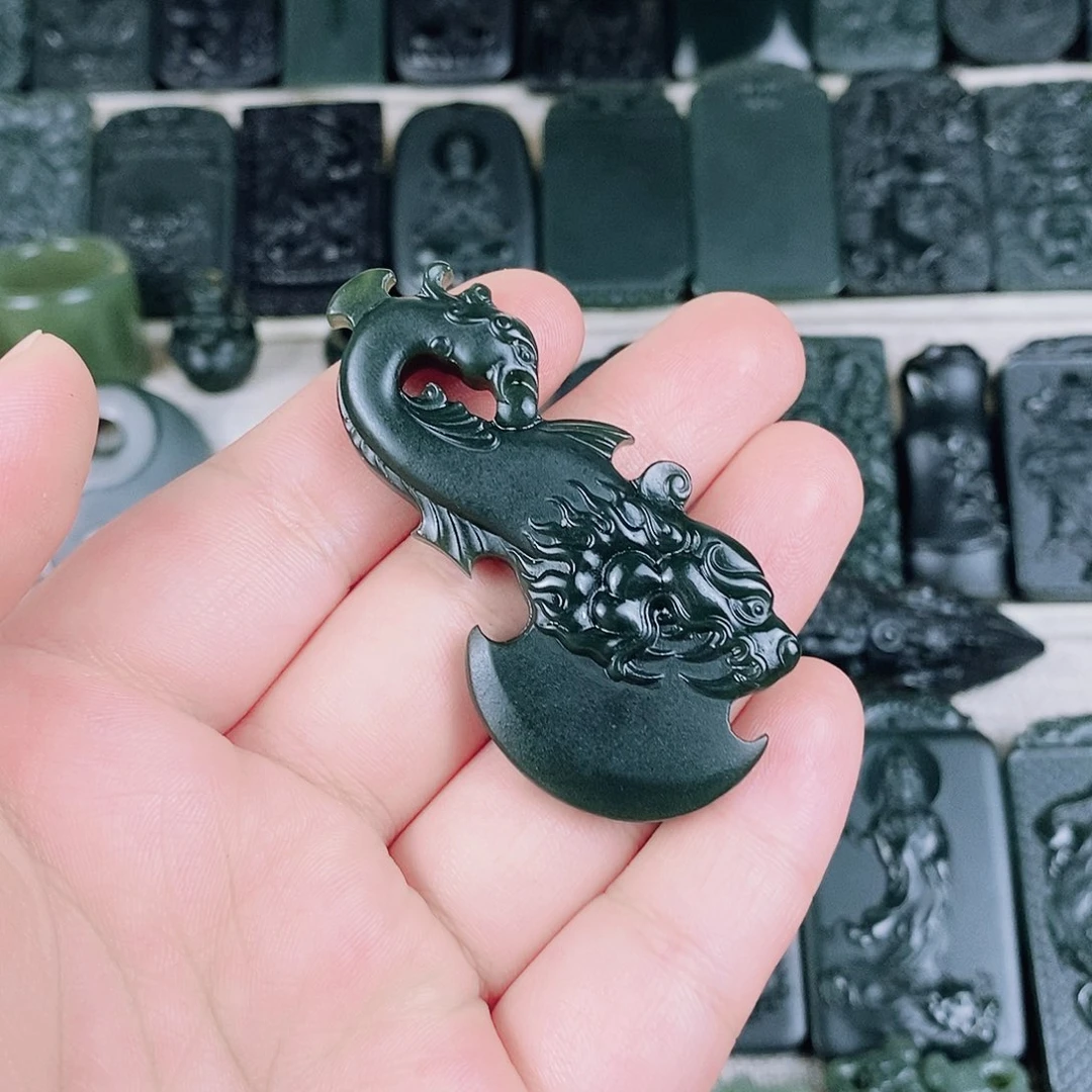 ∫***∫和田玉未镶嵌颈饰