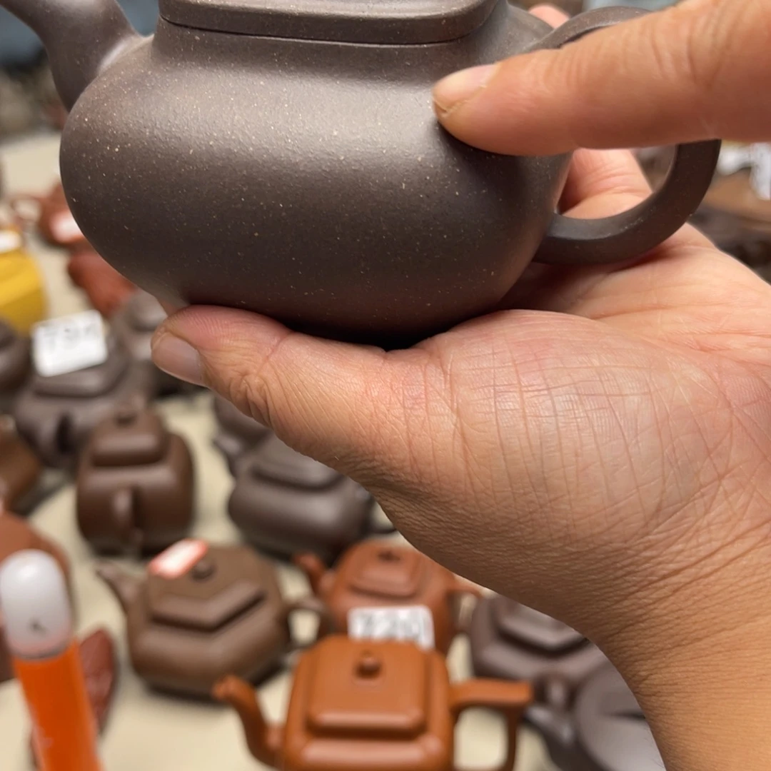 茶壶紫砂传炉天青230毫升微瑕