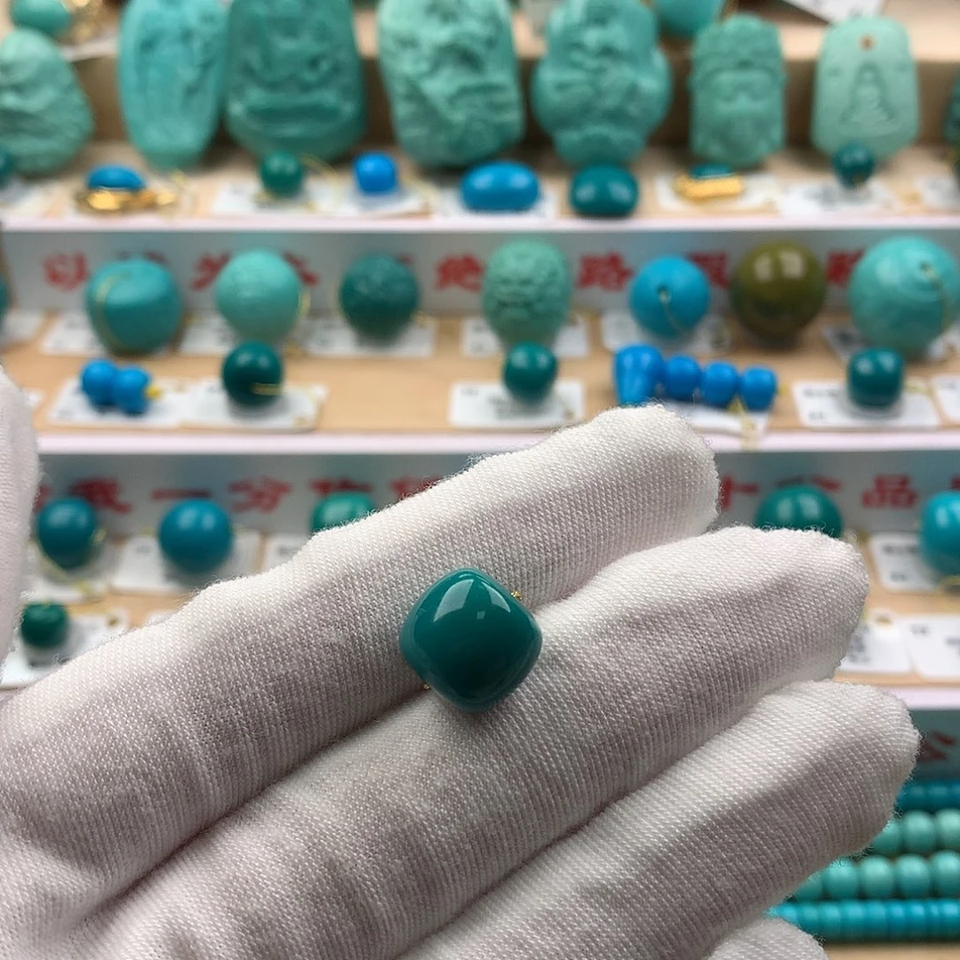 绿松石未镶嵌配饰11.5-10.5