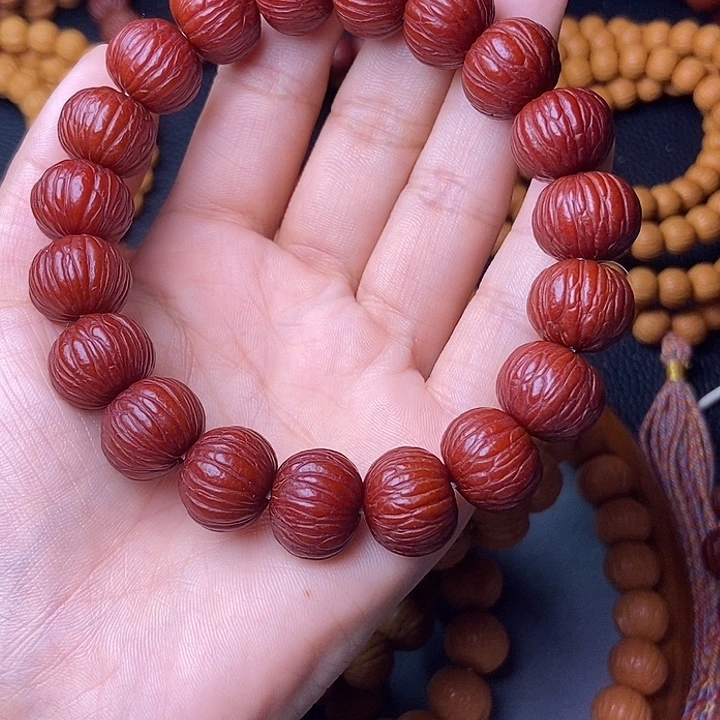 手串猴头核桃玉华土豪单圈15