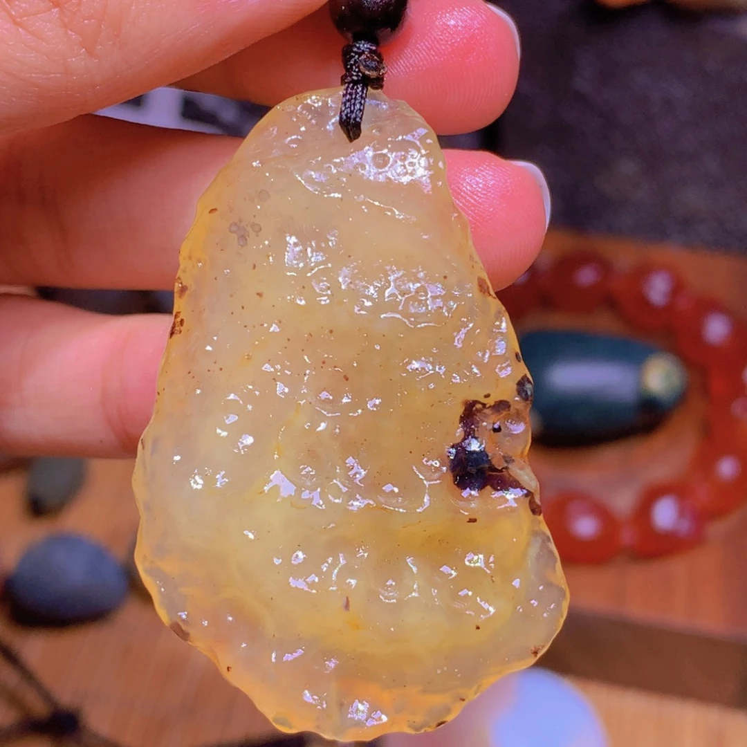 未镶嵌玛瑙/玉髓珠宝半成品