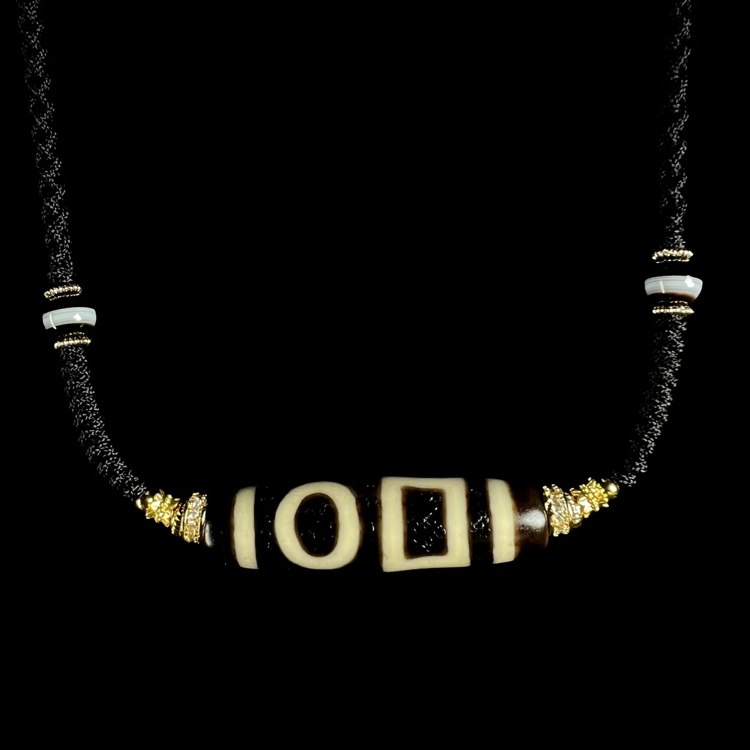 精选台珠 S级 双天地 玛瑙锁骨项链