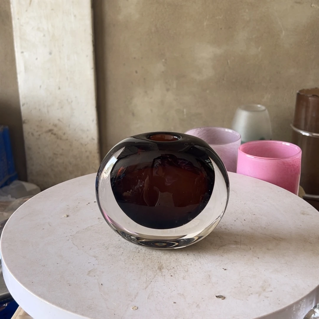 弘扬琉璃花器高度12