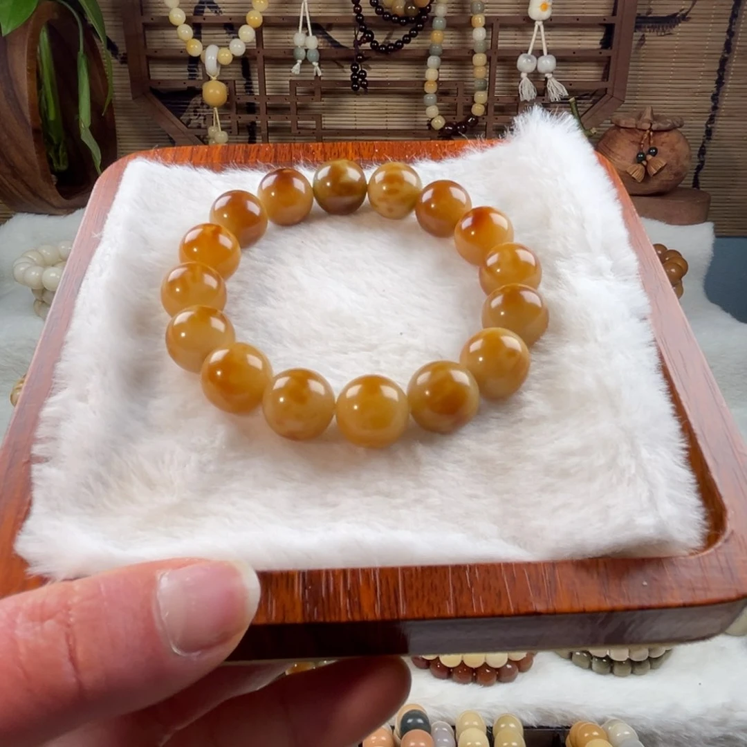 菩提根/象牙果手串14圆珠