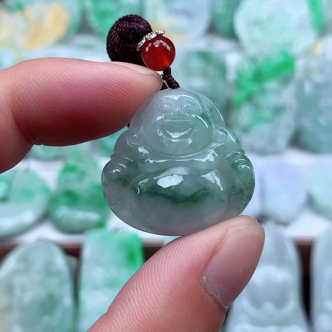 翡翠未镶嵌颈饰翡翠吊坠