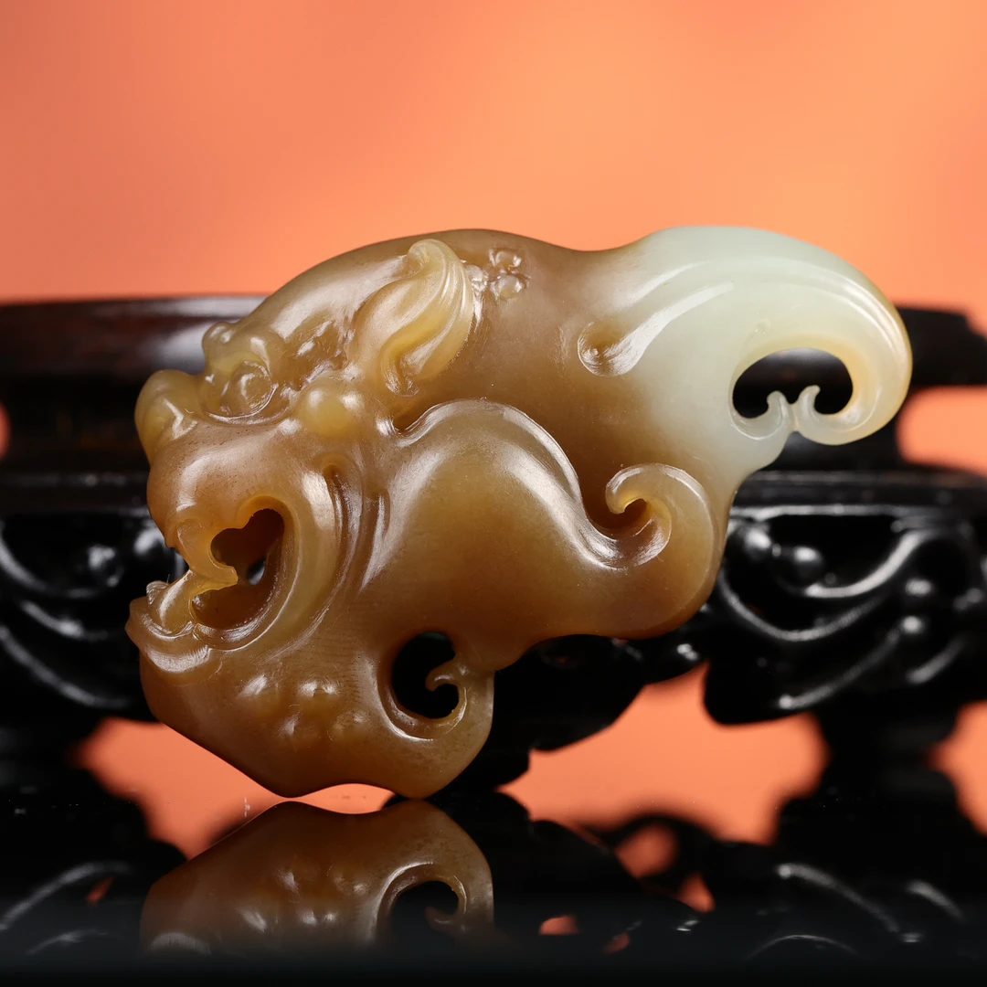 rl和田玉糖白玉瑞兽挂坠smc2511231189