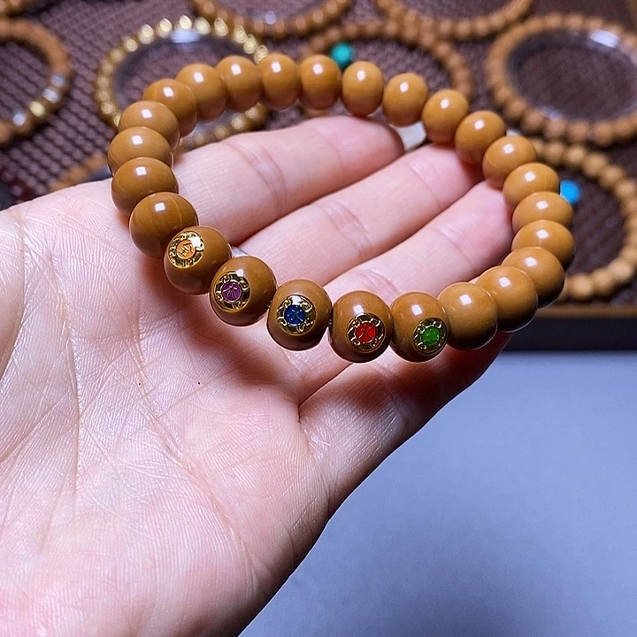 猴头核桃手串五行小算盘全品