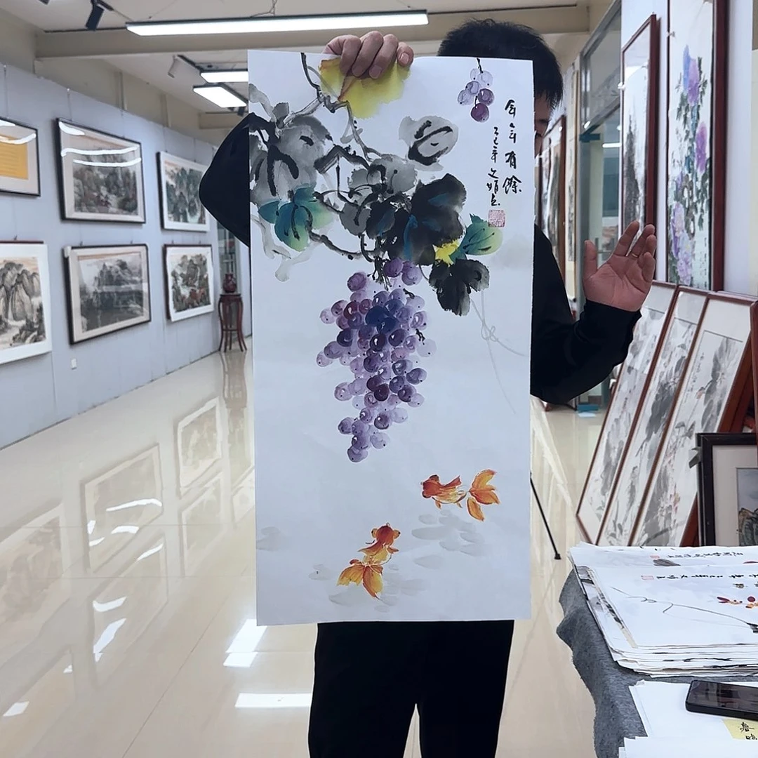 国画国画作品展。国画作品
