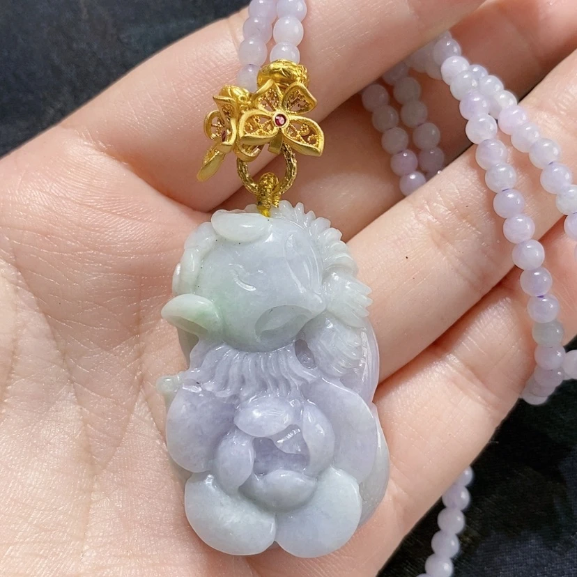 【闪购商品】翡翠未镶嵌颈饰吊坠