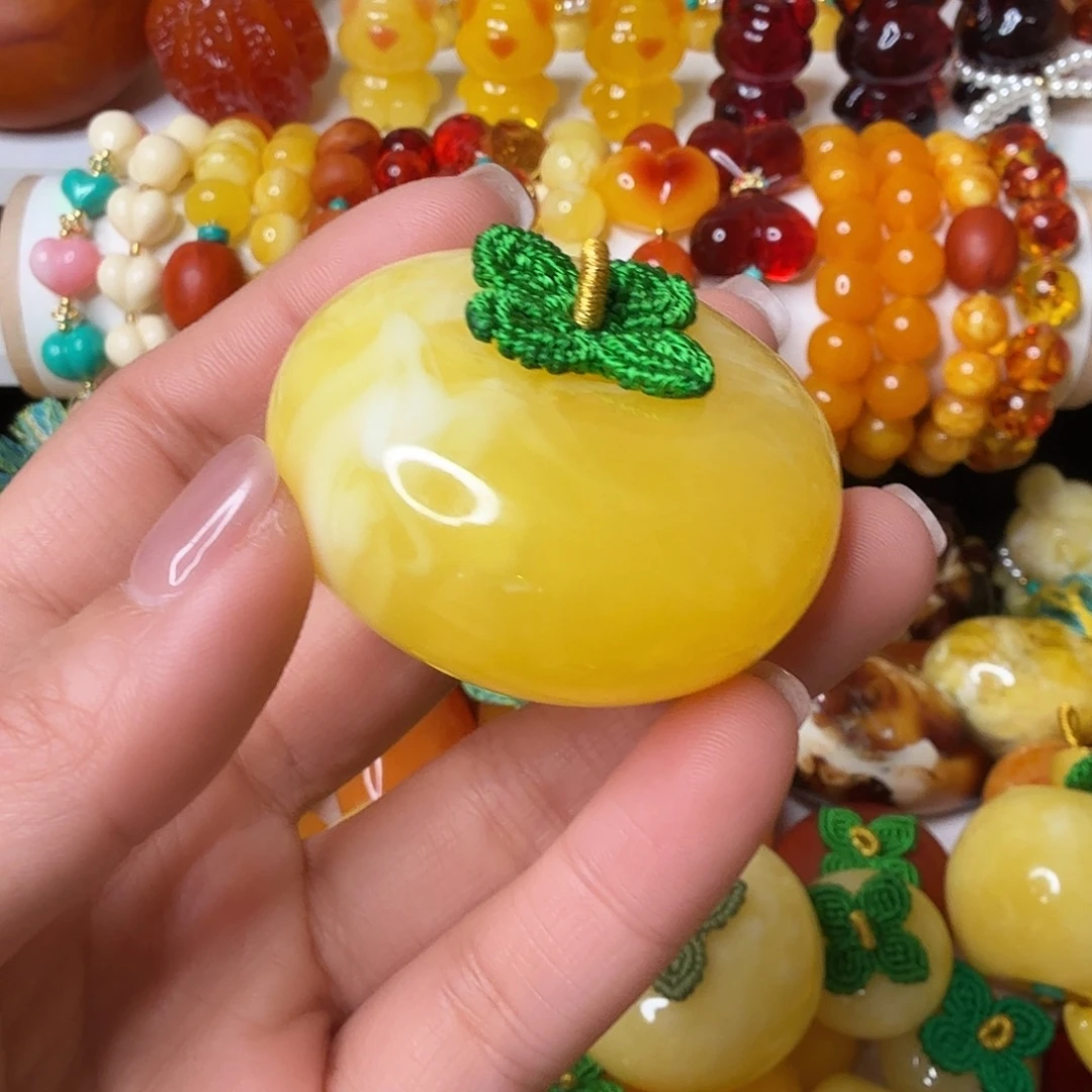 花***️非金属白花蜜柿子大号