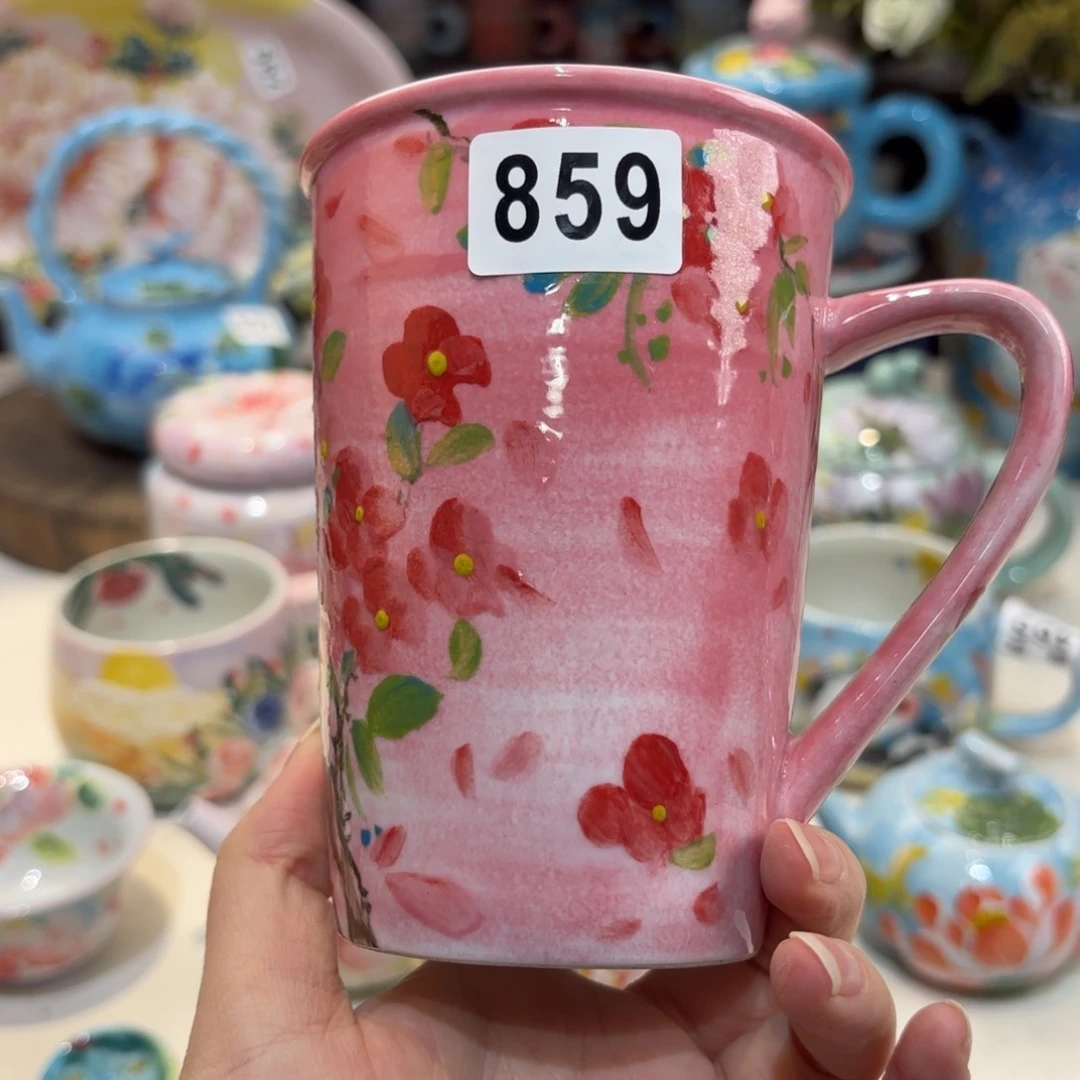 景德镇手绘高温釉下彩陶瓷茶具