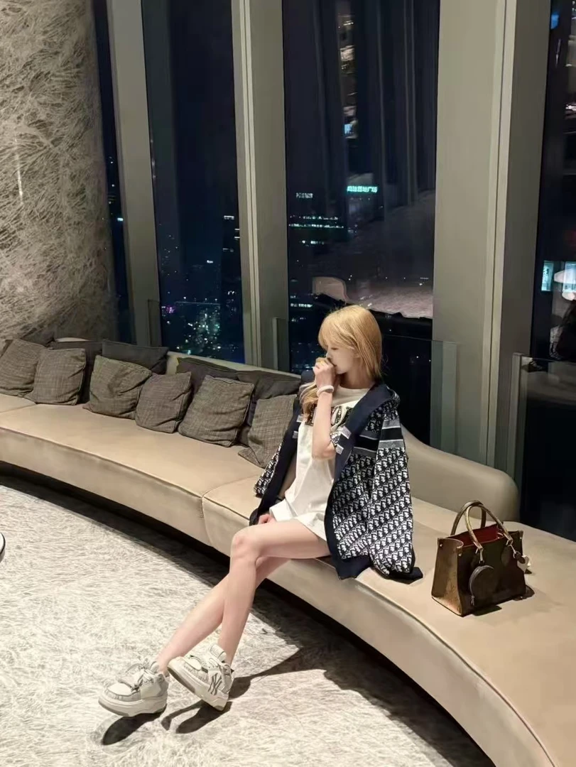 网红款 dd藏蓝双面拉链连帽外套