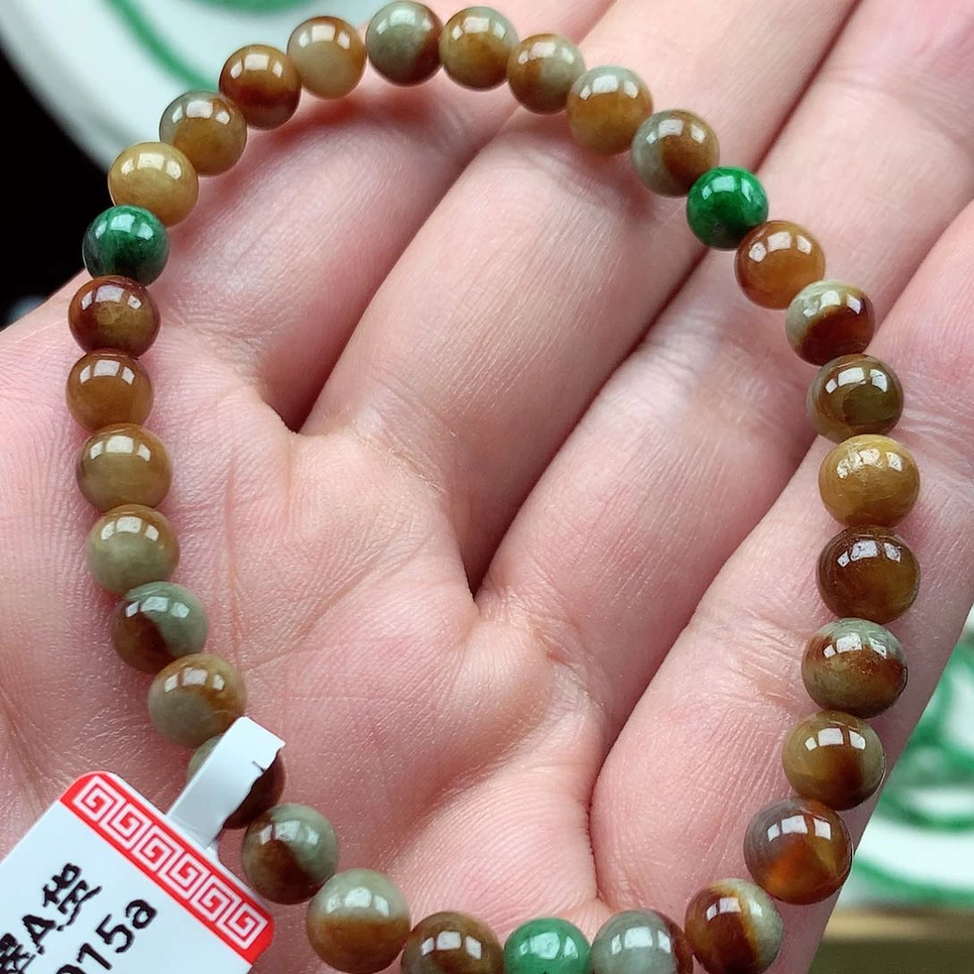 未镶嵌手链翡翠翡翠