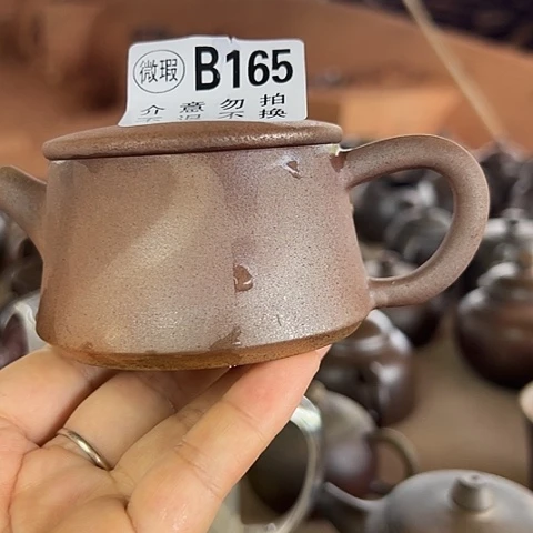戬谷龙窑柴烧茶壶165