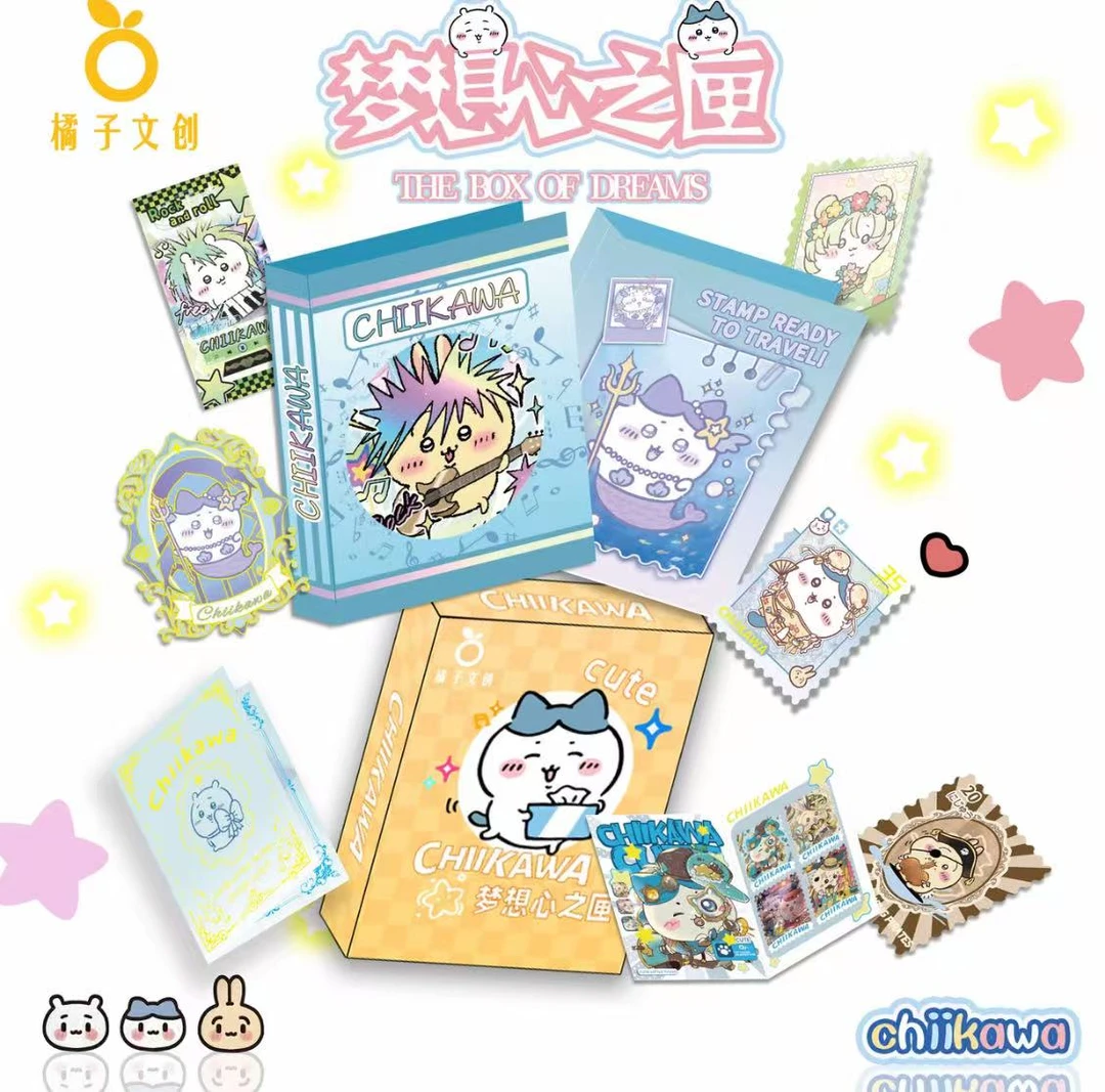 K【椰椰福福 】橘子文创 吉伊卡哇邮票集 梦想心之匣盲盒（默认代拆）