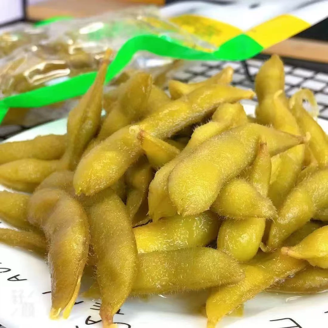 东北特产五香带壳毛豆新鲜卤味零食水煮下酒菜开袋即食