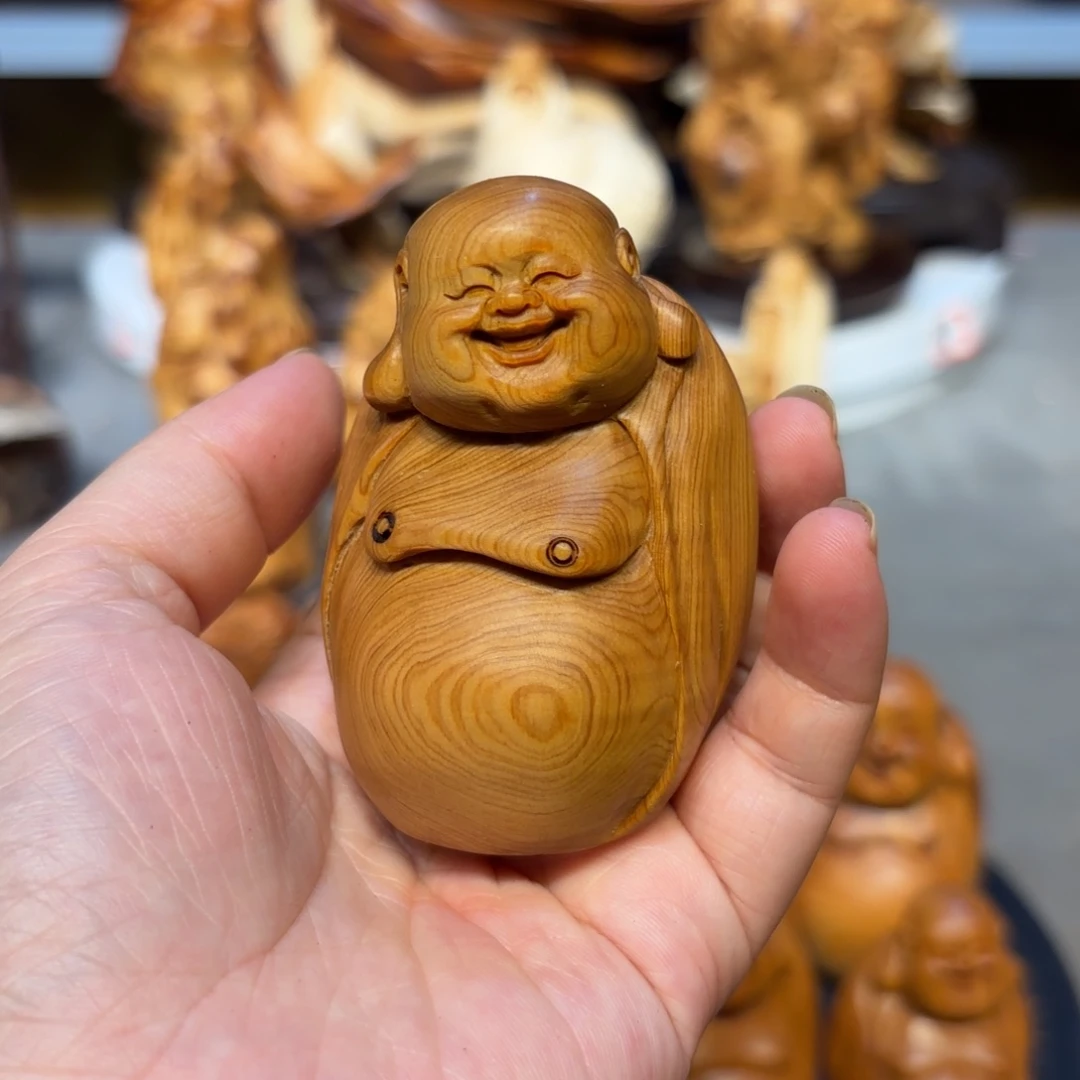 柏木（崖柏）太行崖柏弥勒佛