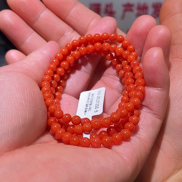 南红玛瑙原矿南红冷水河卡4多圈未镶嵌