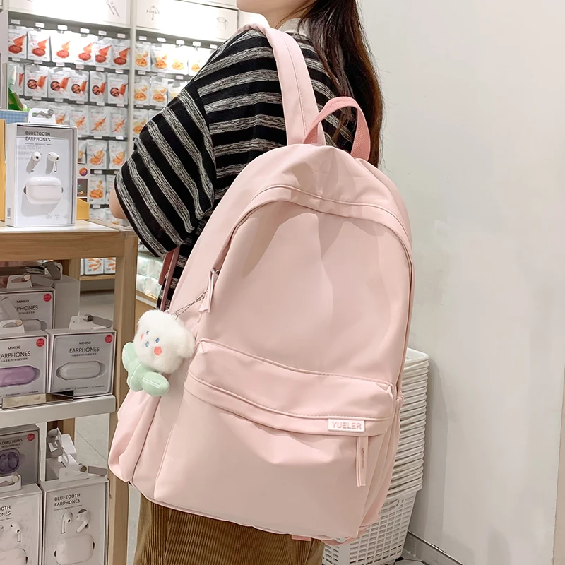 书包推荐高中生ins高颜值女生大学生百搭背包可爱女童双肩包包901