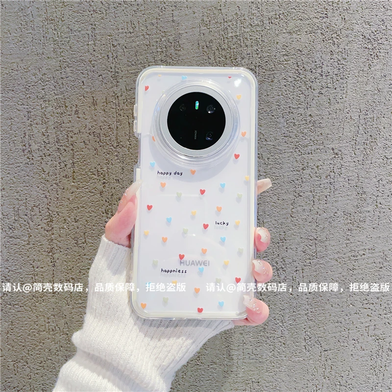 （华为mate70系列）三合一炫彩适用华为mate70/70Pro/70Pro+手机壳