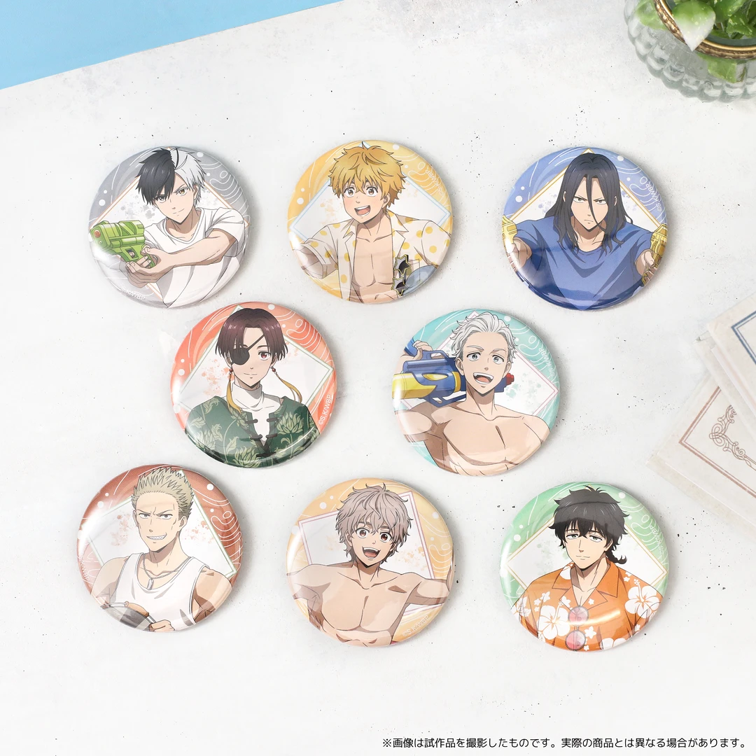 拆2包！防风少年 防风铃 玩水徽章  默认代拆