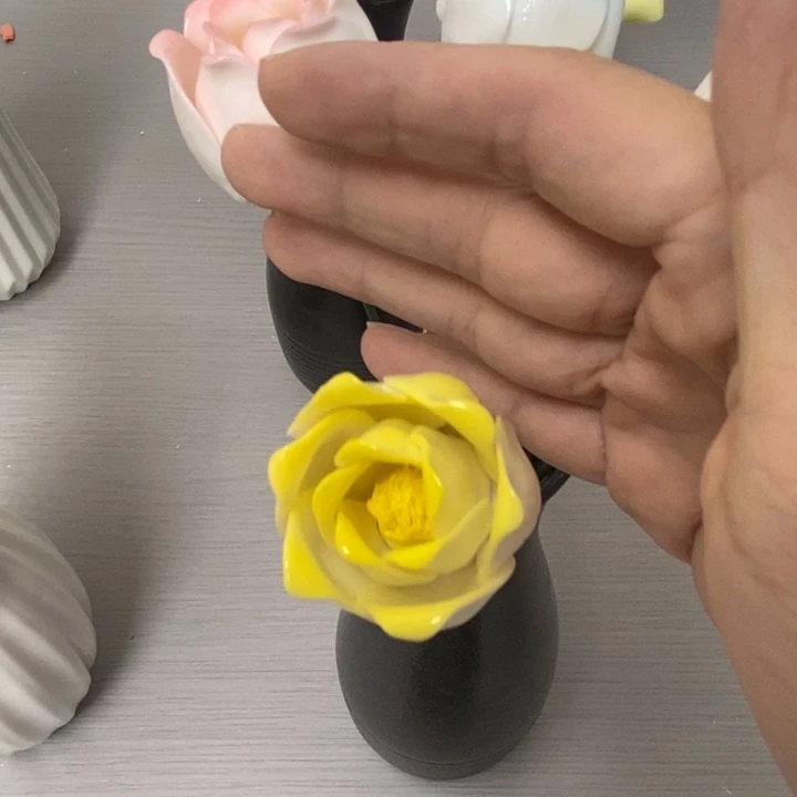 陶瓷手工制作陶瓷花