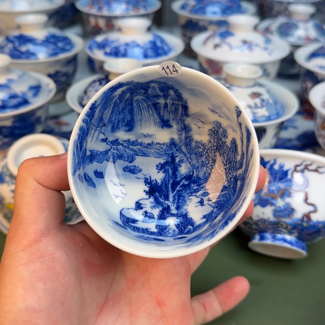 彦祖纯手工手绘茶具114